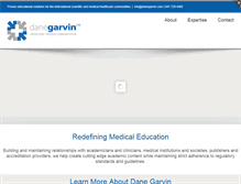Tablet Screenshot of danegarvin.com